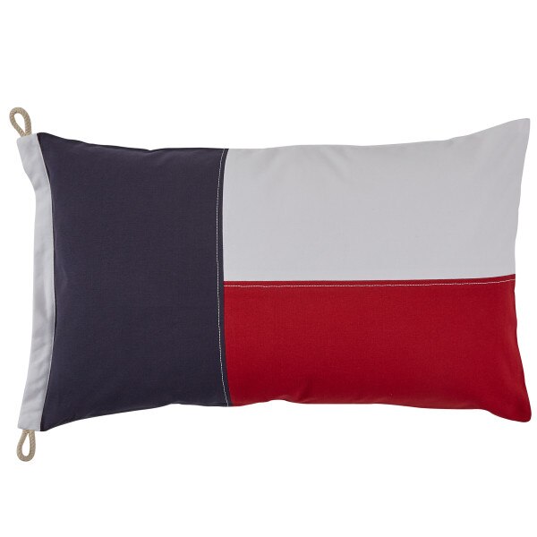 NAUTICAL FLAG PILLOW COVER 16X26